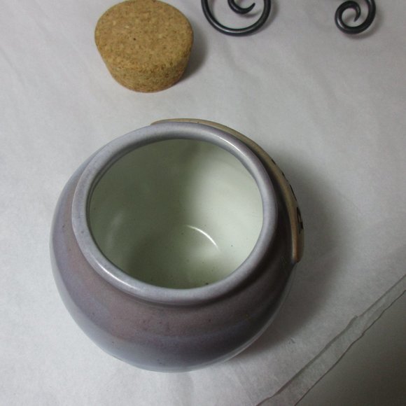 Handcrafted Pottery Jar & Stand Retirement Money Fund - Picture 9 of 12